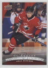 2011-12 Upper Deck Canvas Program of Excellence Adam Henrique #C256 Rookie RC