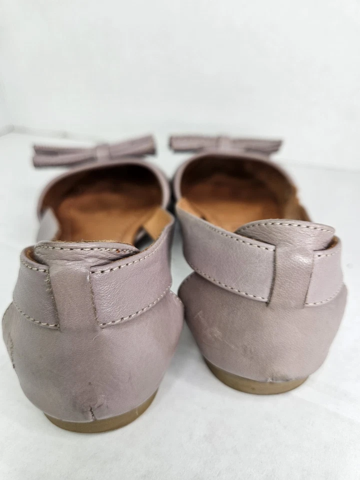 Spring Step Bowtiful Ballet Flats Taupe Color Shoes Womens Size 39 EU 8.5 US - Image 4 of 4