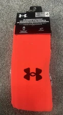 Under Armor Unisex Cushioned Shin Guard Pocket Armor Grip Socks New