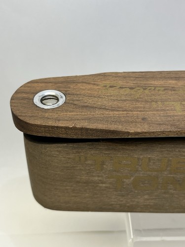 Vintage Roger Latham True Tone Turkey Call Wood Wooden Box Hunting Caller - Picture 2 of 15