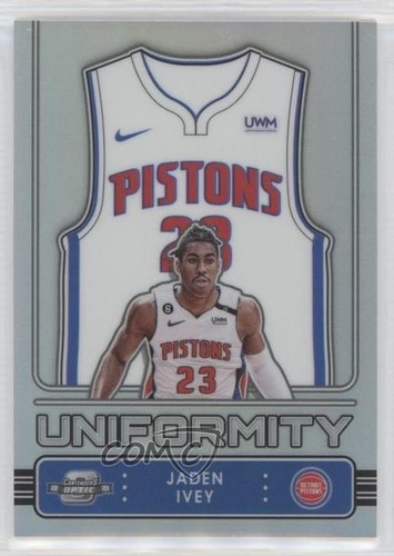 2022-23 Panini Contenders Optic Uniformity Jaden Ivey #27 Rookie RC