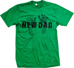 new dad footprints baby feet fathers day father daddy present gift