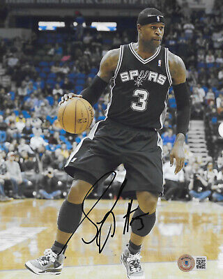 Stephen Jackson signed San Antonio Spurs basketball 8x10 photo proof Beckett COA Stephen Jackson signed San Antonio Spurs basketball 8x10 photo proof Beckett COA