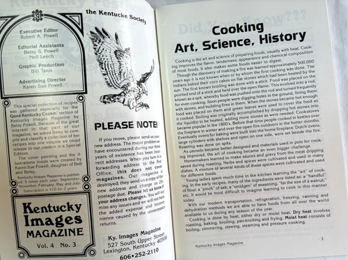 Betsy Powell’s Good Kentucky Cookin’ - KY Image Magazine 1986 Cookbook cond: VG - Imagen 4 de 4
