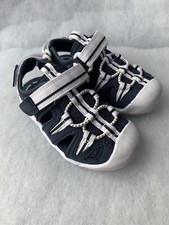 Boys Clarks Rapid Time Water Friendly Navy Size 5.5F Sale Price
