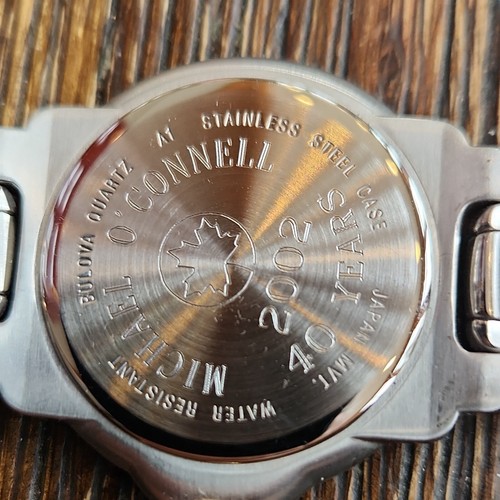 Reloj de pulsera unisex usado Bulova 36 mm 2 tonos como nuevo - Imagen 5 de 6