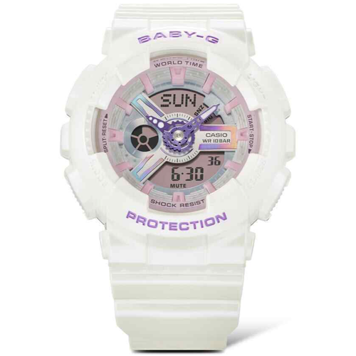 CASIO BABY-G BA-110FH-7AJF Fantasy Holographic Colors Quartz Watch 43.4mm Women - Picture 3 of 6