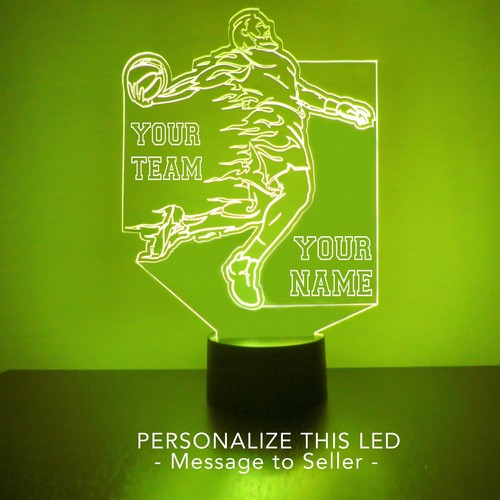Lámpara de ventilador de deportes de baloncesto LED iluminada, personalizada GRATUITA de Golden State Warriors - Imagen 7 de 12