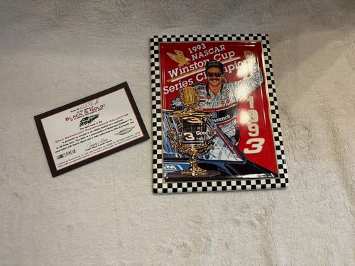 Dale Earnhardt Ceramic Black And Gold