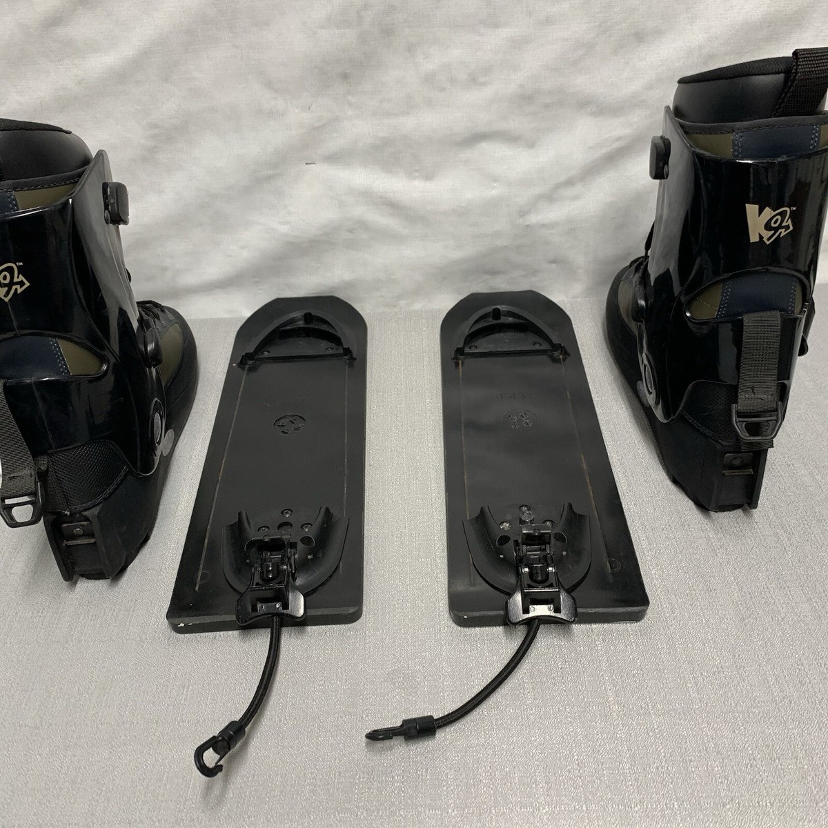 Sled Dogs Snowskates Black With Bases Size 11 | eBay