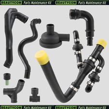 1.8T Crankcase Breather Hose Valve Kit For VW Jetta Golf Passat Audi A3 A4 A6 TT