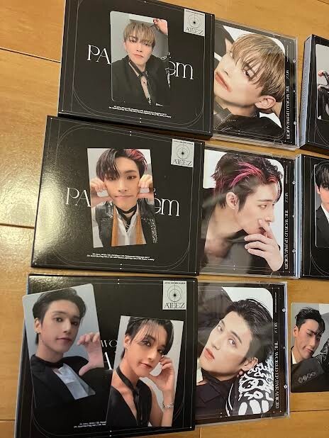ATEEZ THE WORLD EP.PARADIGM CD & Photo card set SEONGHWA SAN