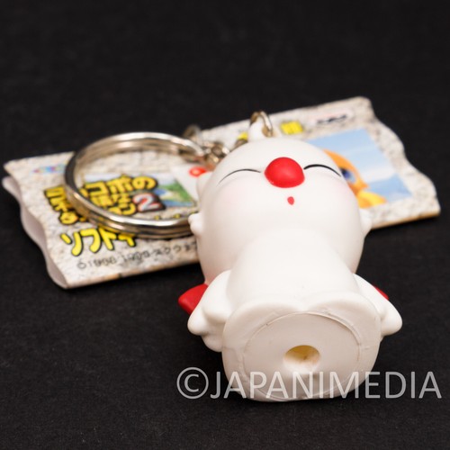 Final Fantasy Chocobo's Dungeon Moogles Figure Key Chain Banpresto JAPAN - Picture 4 of 6