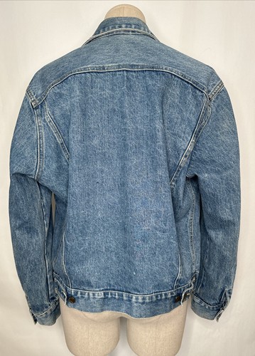 GUESS Vtg GEORGES MARCIANO Jean Jacket Men's SZ S USA - Picture 4 of 12