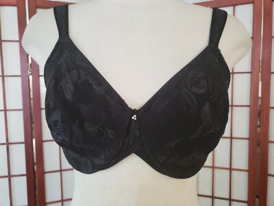 Wacoal 853117 La Femme Contour T-Shirt Underwire Bra Black 32D MSRP $60 PREOU94 | UK