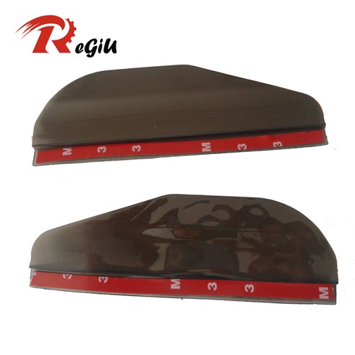 Black Rear View Side Mirror Rain Board Eyebrow Guard Sun Visor Car Accessories - Picture 3 of 8