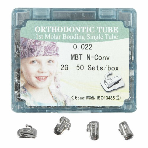 Juego de tubos bucales monobloque de ortodoncia dental 1/20/50 primer segundo molar MBT ROTH 022 - Imagen 22 de 74