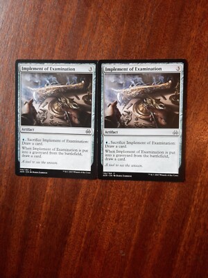 MTG 2 x Implement of Examination - Aether Revolt