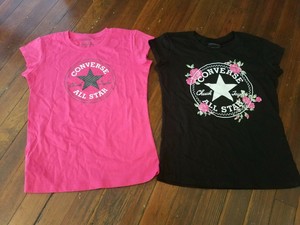 chuck taylor t shirt pink