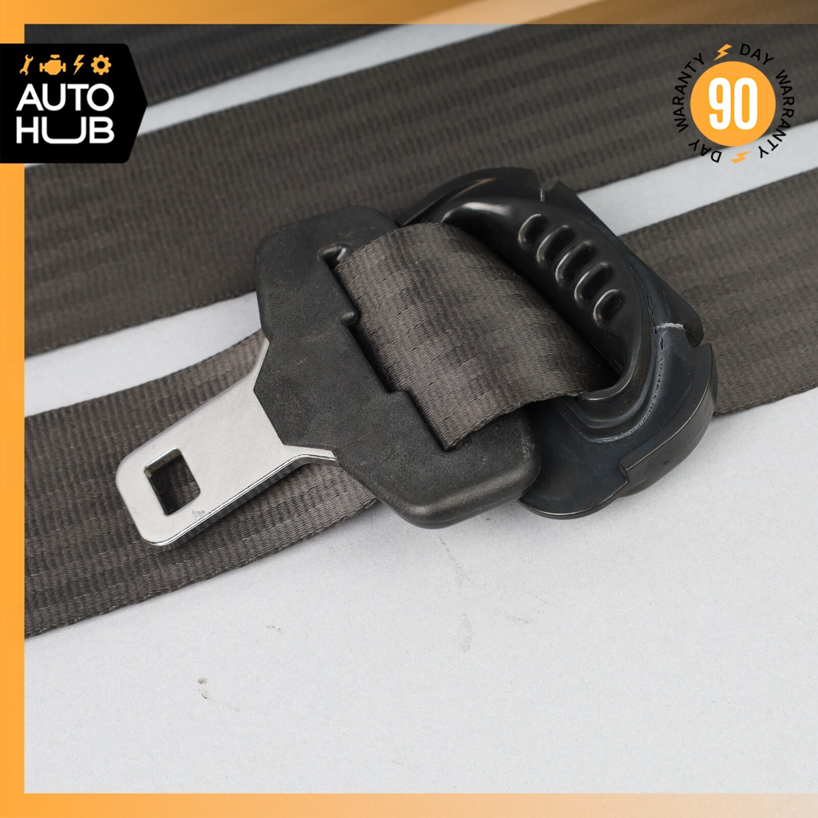 08-18 Maserati GranTurismo M145 Coupe Front Right Side Seat Belt Black OEM