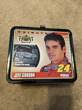 2000 Upper Deck Racing Tributes Jeff Gordon #24 Lunch Box w/ 25 Trading Cards