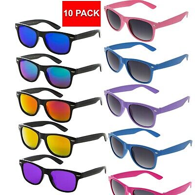 10 Pack LOT AGE 3-10 Children Kids BOYS GIRLS CLASSIC RETRO SUNGLASSES SHADES