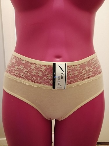 Hochtaillierte Maxi Midi Baumwolle Damen-Slips Übergröße Spitze weicher Komfort - Bild 22 von 25