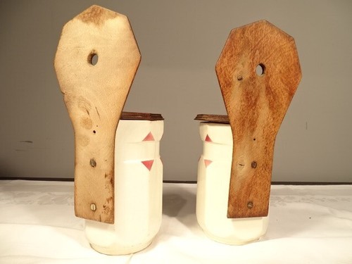 ZWEI ALTE ART DECO WAND VORRATS DOSEN - MEHL & SALZ - Bild 3 von 4