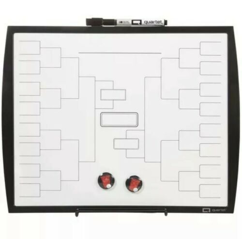 Halterungstafel magnetisch trocken abwischbar NCAA March Madness MLS Nascar MLB NHL 11x14 - Bild 1 von 5