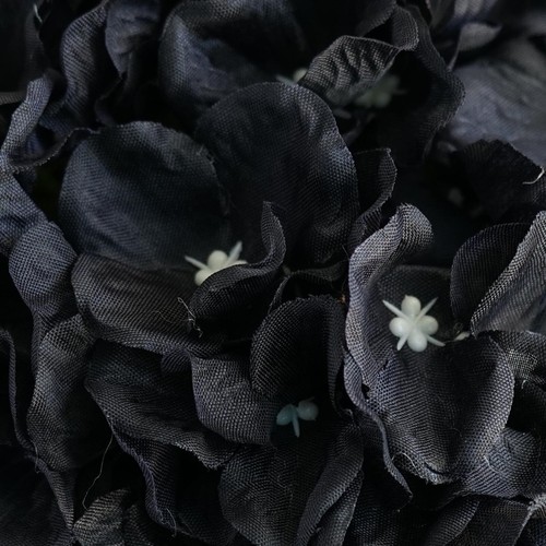 4 Black Hydrangea 7" wide Kissing Balls Wedding Party Bouquets Centerpieces SALE - Picture 2 of 5