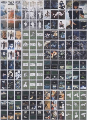 Comp. Lot de 139 cartes Fantôme dans la coquille Carddass Masters Normal SP TCG J13244 - Photo 9/10