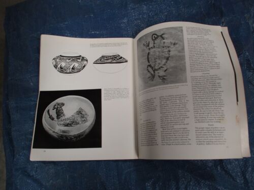 Hopi Pottery: Hopi Bowl, di Corn Woman usato 10X3" usurato, crepato riparato - Foto 10 di 10