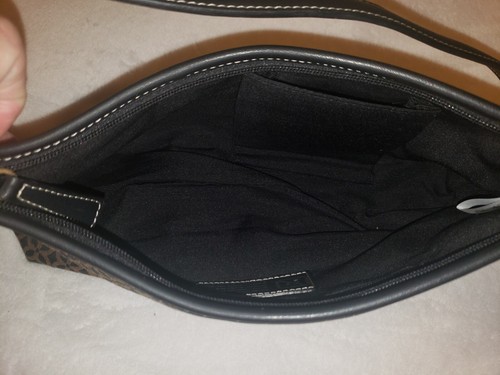 Relic Canvas Black Tan Floral Pattern Shoulder Hand Bag Purse - Picture 3 of 8