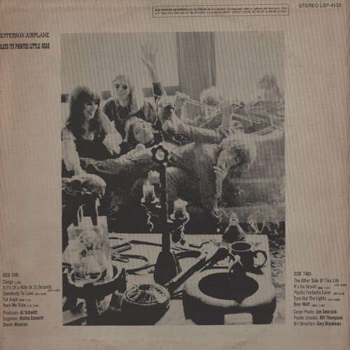 Jefferson Airplane Bless Its Pointed Little Head RCA Victor LSP-4133 Original LP - Picture 2 of 2