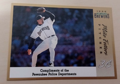 1996 Milwaukee Brewers Police - PEWAUKEE POLICE DEPARTMENT - Picture 18 of 26