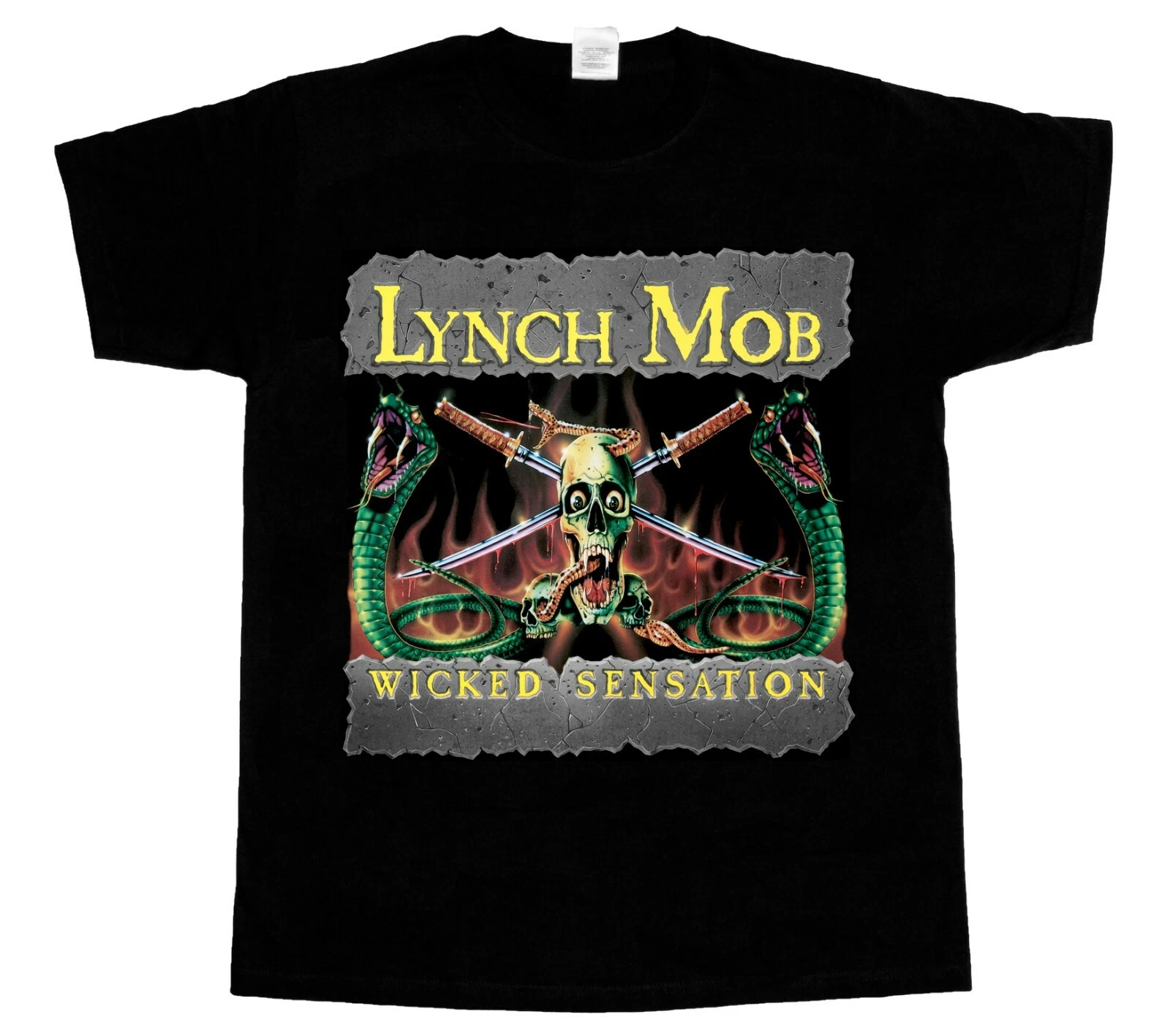 Lynch Mob Wicked Sensation Black T-Shirt