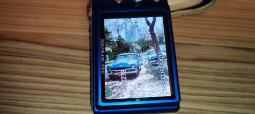 Panasonic LUMIX DMC-FS35 16.1MP Digital Compact Camera 8x Zoom Blue + Card - Picture 12 of 16