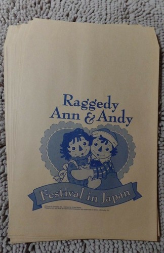 Raggedy Ann & Andy Notepads Color Books Stationary Paper Bags Calendars Japan - Picture 25 of 94