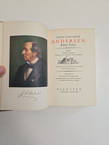 Hans Christian Andersen Fairy Tales hardcover edited by Svend Larsen 1st Edition - Picture 9 of 13