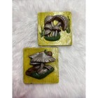 1970s Ceramic 3D Mushroom Wall Hangings