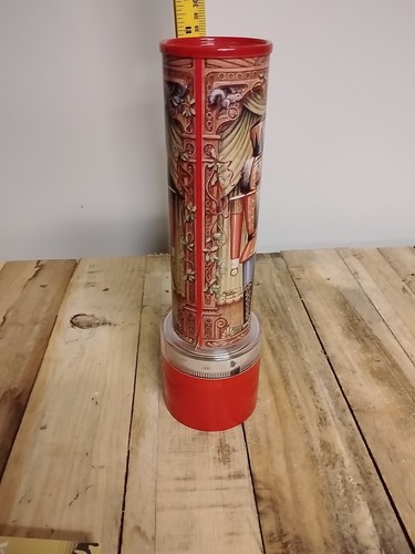 Vintage Kaleidoscope Nutcracker Midwest Importers Spangler Music Box Tested - Imagen 2 de 4