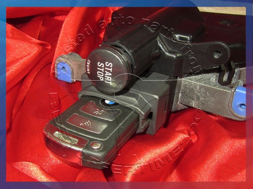 BMW E65 730d M57N DIESEL ENGINE DDE CAS/ZAS START/STOP SWITCH KEY ECU SET - Picture 7 of 7