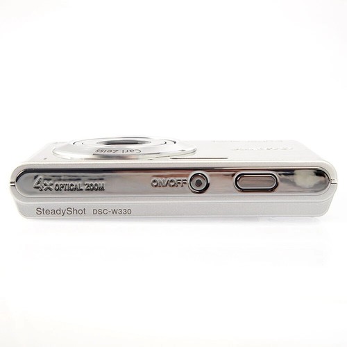 Sony DSC-W330 14.1MP CCD Vintage Digital Camera -100% Working-Silver - Picture 8 of 12