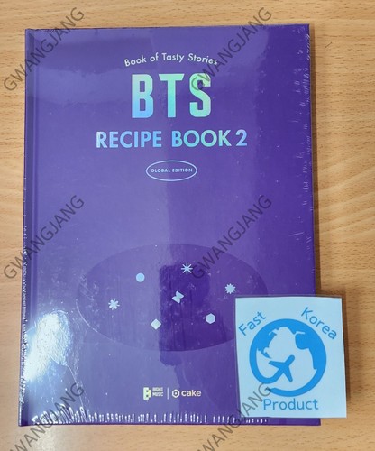 BTS RECIPE BOOK 2 Hardcover for Korean learners Korean + English Kpop Fun - Picture 2 of 7