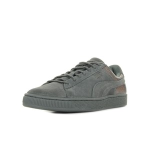 basket puma suede grise femme