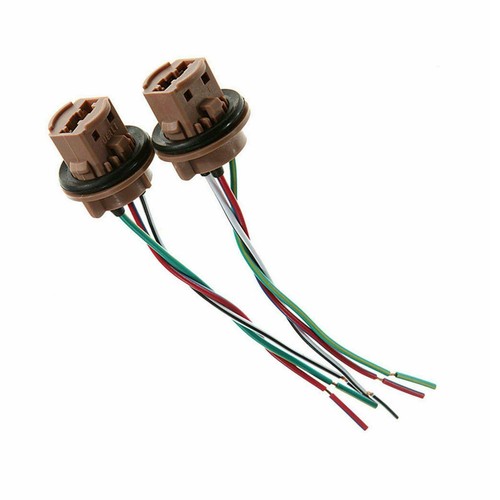 Universal Fit 7444NA 7443R LED Light Extension Socket Wiring Harness Replacement - Foto 6 di 7