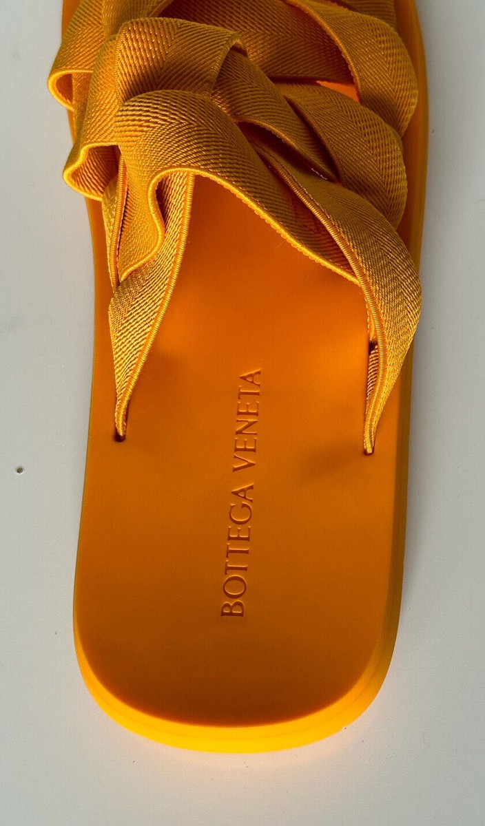 Bottega Veneta Intrecciato Starfish Green Sandals 11 US (44) 651402 NWT $850 Bottega Veneta Intrecciato Starfish Tangerine Sandals 11 US  main image 4
