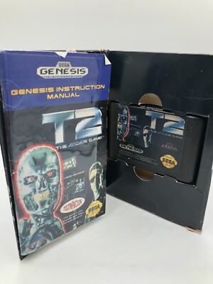 Terminator T2: The Arcade Game (SEGA Genesis, 1992) w