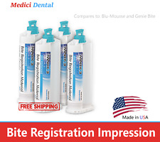 Mark3 Bite Registration Impression Material Fast Set 2 -4 Cartridges US, 12/2025