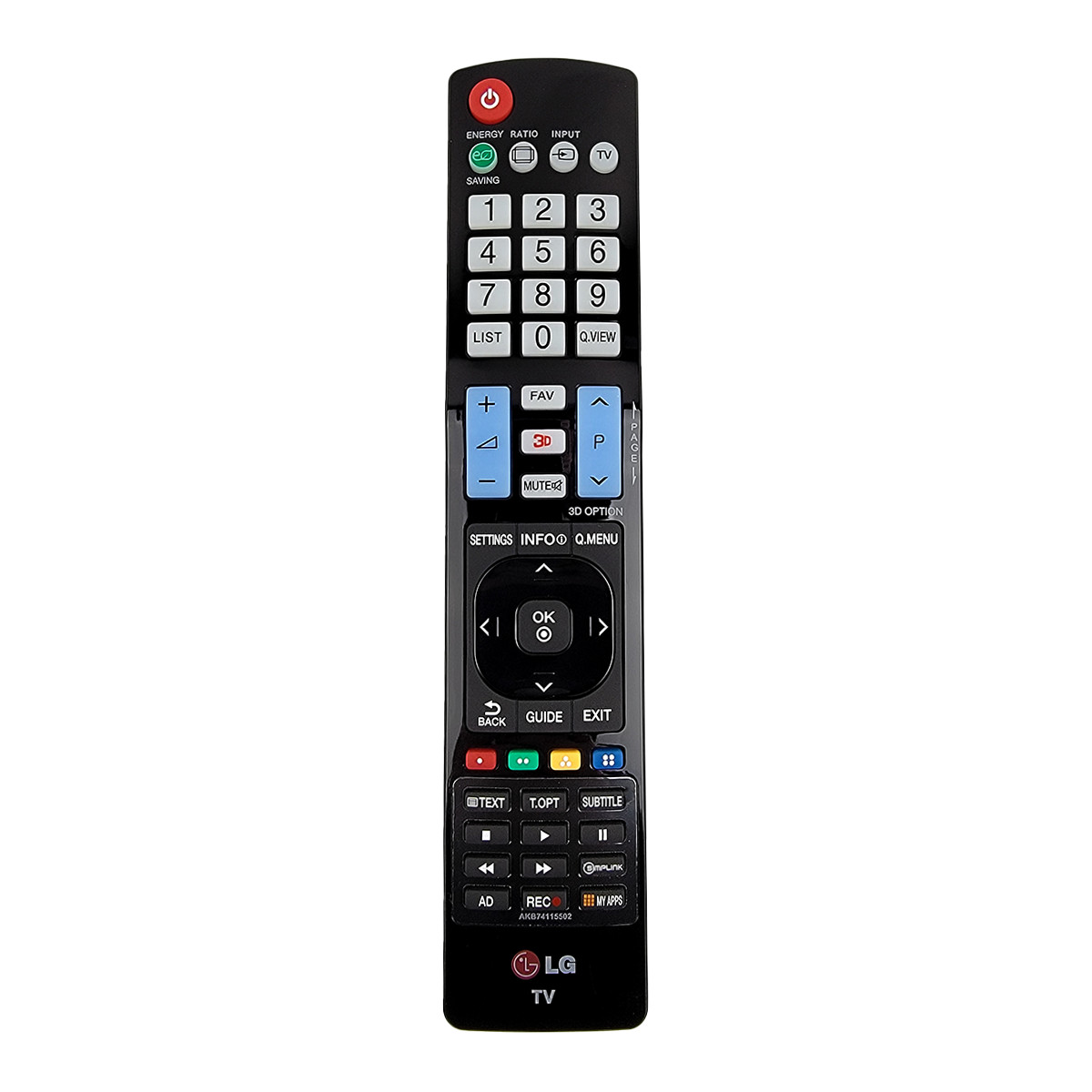Thumbnail - Original Tv Fernbedienung Für Lg 425020zb Fernseher